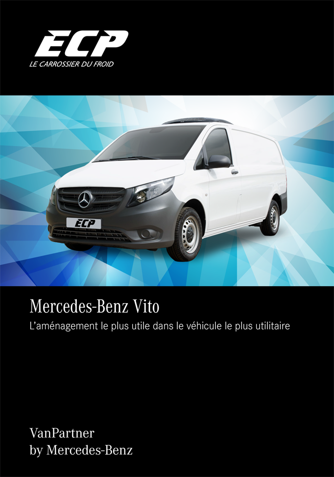 Recto Fiche produit Mercedes-Benz Vito aménagement par ECP